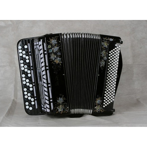 Тульская Гармонь BN-39-BK Баян ученический двухголосный "Тула-210", 55х100-II, черный