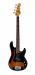 Фото:G&L Tribute LB-100 3-Tone Sunburst Jatoba Бас-гитара