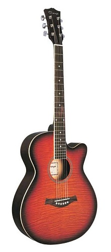 Caraya F511-BS Акустическая фолк-гитара с вырезом 40"