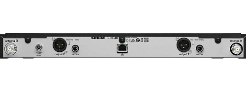 Shure SLXD4DE H56 Двухканальный приёмник цифровой радиосистемы SLX-D 518-562MHz