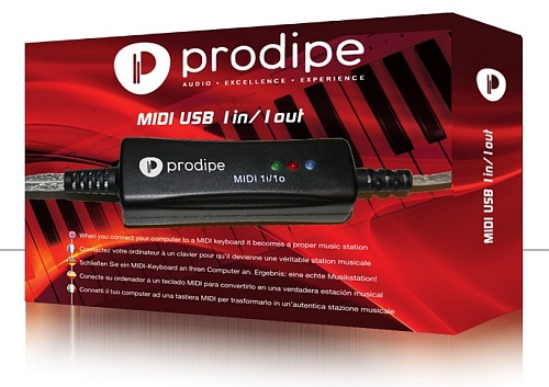 Prodipe PRO1I1O 1i1o  USB-MIDI