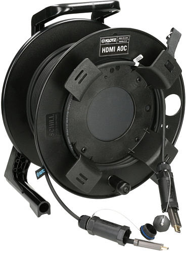 Klotz  FOAUHW050 Кабель HDMI оптический, на катушке 50м, армированный