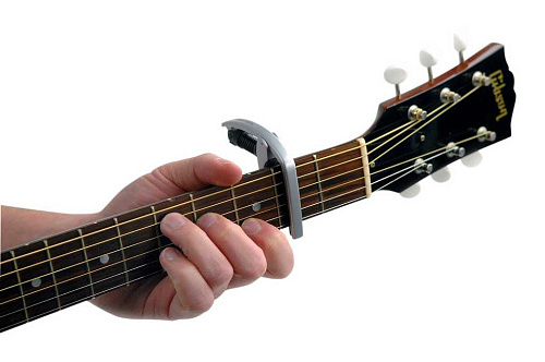 Planet Waves PW-CP-09S NS Tri-Action Capo Каподастр для гитары, серебристый