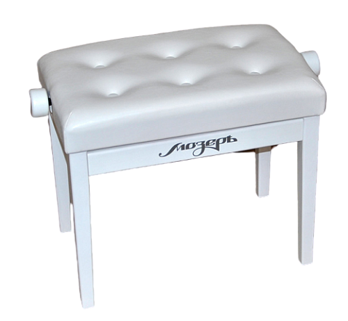 Мозеръ BPM-25/WH Банкетка для пианино или рояля деревянная