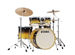Фото:Tama CL52KRS-PGLP Superstar (Classic Exotix) Ударная установка из 5-ти барабанов, клён, цвет глянцевая сосна с переходом