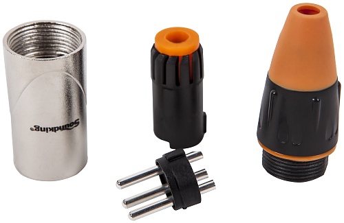 Soundking CX3M008 Разъем на кабель XLR male (пара)