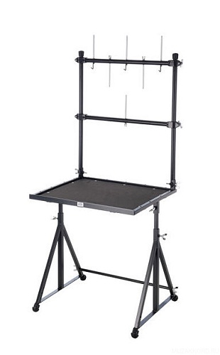 LP LP760A Percussion Table Стол для перкуссии 26х20х3" (66х50.8х7.6см), в комплекте: 6 стержней диаметра 3/8" (1см), 3 треугольных крючка и нейлоновый чехол