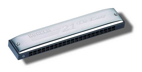 Hohner M252008 21 Tremolo De Luxe  G-major Губная гармошка тремоло