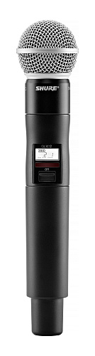SHURE QLXD2/SM58 G51 470-534 МГц Ручной передатчик серии QLXD с капсюлем микрофона SM58