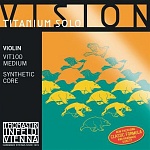 Фото:Thomastik VIT100 Vision Titanium Solo Комплект струн для скрипки размером 4/4