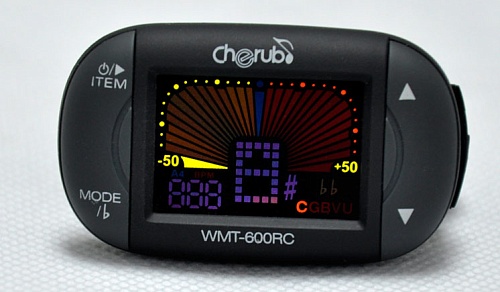 Cherub WMT-600RC Цифровой тюнер-метроном на прищепке