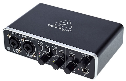 Behringer U-PHORIA STUDIO PRO Аудиоинтерфейс, набор для звукозаписи