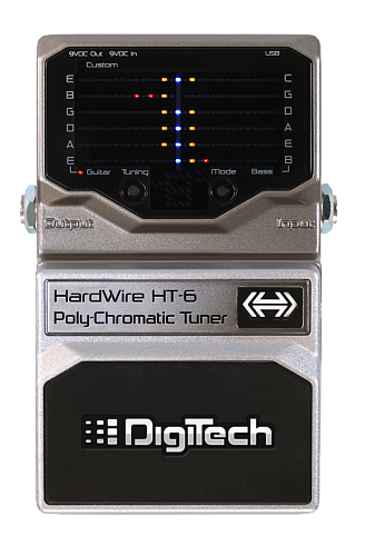 Digitech HT-6 PolyChromatic Tuner Гитарная педаль