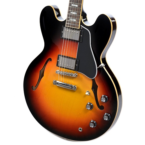 GIBSON 2018 MEMPHIS ES-335 FIGURED ANTIQUE SUNSET BURST Комплект: полуакустическая гитара, кейс