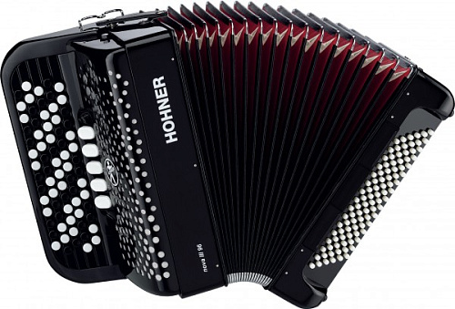 HOHNER Nova III 96 black Кнопочный аккордеон 7/8