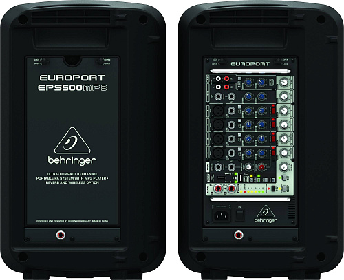 Behringer EPS500MP3 Портативная система звукоусиления