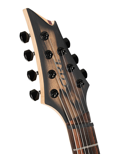 Cort KX507MS-Pale-Moon-NBB KX Series Электрогитара мультимензурная 7-струнная, черная