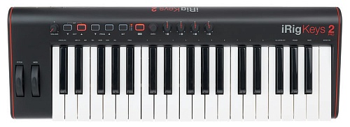 IK MULTIMEDIA iRig Keys 2 Pro USB MIDI-клавиатура для Mac/PC и iOS/Android, 37 клавиш,