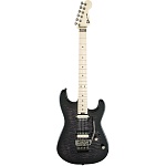 Фото:Charvel Pro-Mod San Dimas Style 1 HH FR, Maple Fingerboard, Black Burst Электрогитара