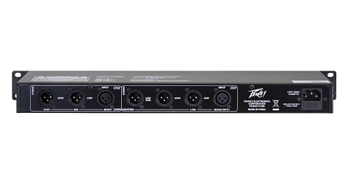 Peavey PV 23XO Двухканальный кроссовер 2-го порядка, спад - 24 дБ/окт