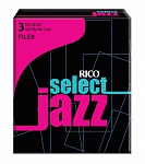 Фото:Rico RSF10SSX3M Select Jazz Трости для саксофона сопрано, 10 шт