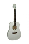 Фото:Amati Z-41 WH Акустическая гитара, белая