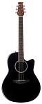 :Applause AB24II-5S Balladeer Cutaway Black Satin  ,  