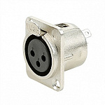 Фото:SHNOOR S3FDX Разъем панельный XLR 3p female