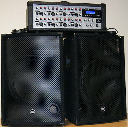 Leem HA-108MP Комплект из микшера 100Вт и 2х акустических систем
