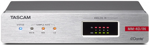 Tascam MM-4D/IN-E Dante-Analogue Конвертор с DSP Mixer