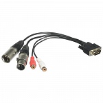 Фото:RME Digital BreakoutCable, AES/EBU & SPDIF - 9-контактный D-Sub 2 х RCA Digital, 2 х XLR Digital