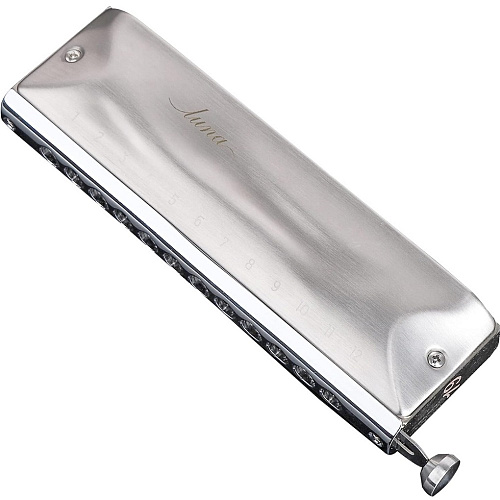 JDR Luna Губная гармошка, тональность С, хроматическая