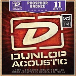Фото:Dunlop DAP1152 Комплект струн для акустической гитары, фосф. бронза, Medium Light, 11-52