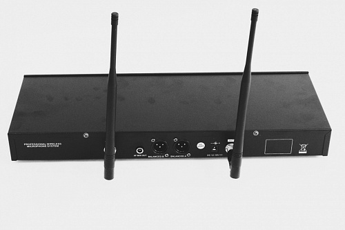 LAudio LS-Q5-2M Двухканальная вокальная радиосистема, 2 ручных передатчика