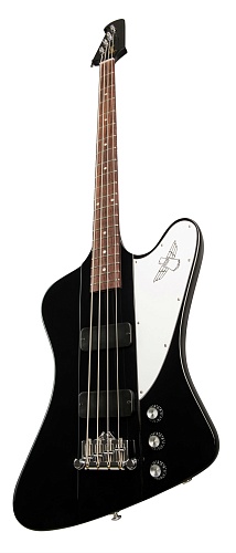 GIBSON 2019 THUNDERBIRD BASS EBONY Бас-гитара, цвет черный, в комплекте кейс