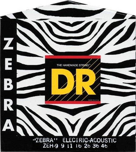 DR ZEH-9 Комплект струн для электро-акустической гитары, 9-46