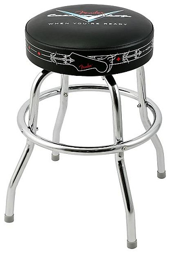 FENDER 24' CUSTOM SHOP LOGO BARSTOOL Барный стул