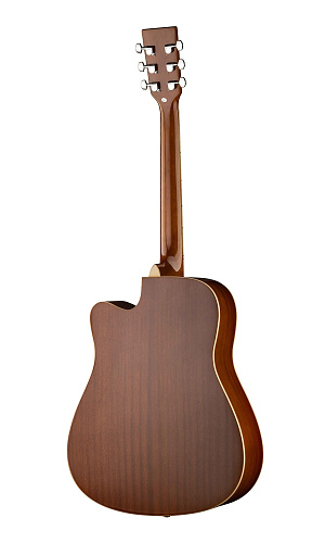 Homage LF-4121C-SB Акустическая гитара, санберст, с вырезом