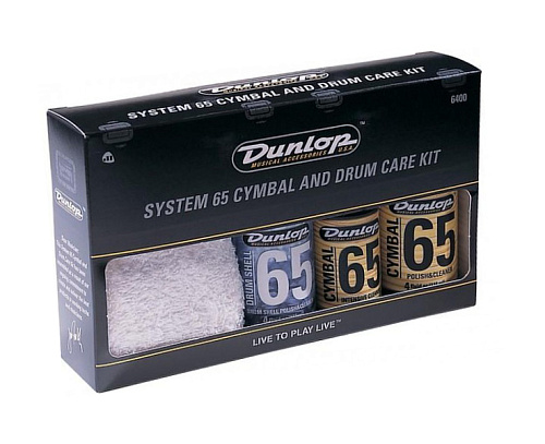 Dunlop 6400 System 65 Набор средств для ухода за барабанной установкой