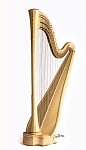 Фото:Cерия-19G Арфа педальная, широкая дека, 46 струн, D7-G0, Срок изготовления 3 месяца. Resonance Harps