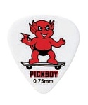 Фото:Pickboy GP-211-3/075 Celltex Red Devil Медиаторы 50 шт, толщина 0.75 мм