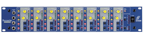 FOCUSRITE ISA 828 8-канальный трансформаторный микрофонный предусилитель