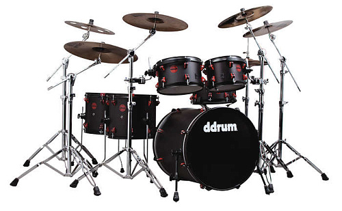 Ddrum HYBRID 6 BLK RED    ударная установка