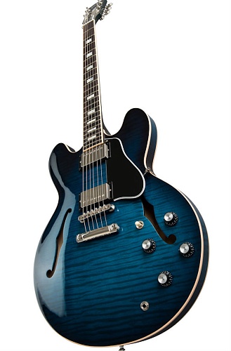 GIBSON 2019 ES-335 Dot, Blues Burst Гитара полуакустическая, в комплекте кейс