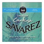 Фото:Savarez 510MJ Creation Cantiga Комплект струн для классической гитары, сильное натяжение, посеребренные