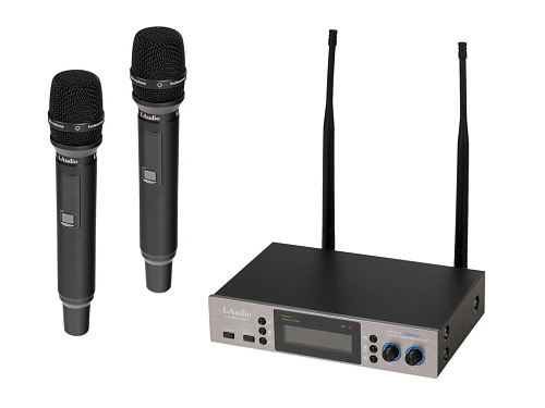 LAudio LS-301-2M Беспроводная микрофонная система, 2 ручных передатчика