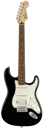 FENDER STANDARD STRAT HSS PF BLK N/BAG Электрогитара