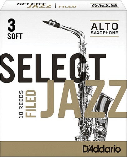 Rico RSF10ASX3S Select Jazz Трости для саксофона альт, 10 шт