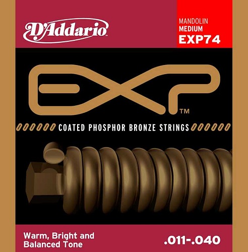 D'Addario EXP74 Coated    ,  , Medium, 11-40
