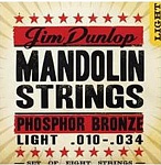 Фото:Dunlop DMP1034 Комплект струн для мандолины, фосф.бронза, Light, 10-34